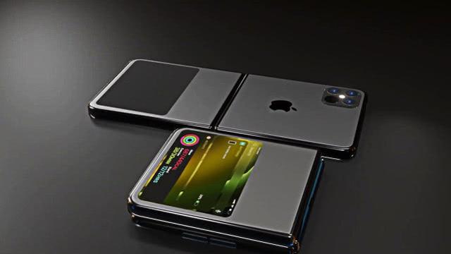 苹果折叠手机概念图曝光:a14 ios 14