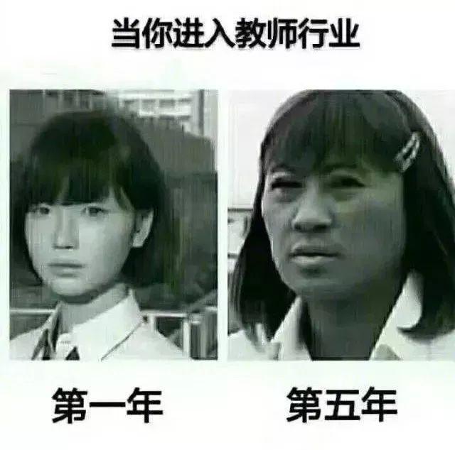 当老师前vs当老师后,这组表情包过于真实