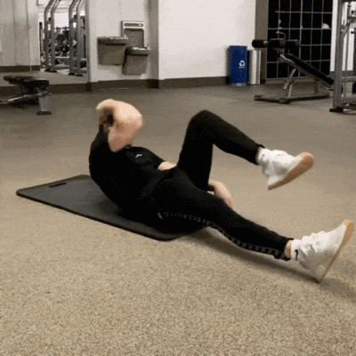 分享一组腹肌训练,6个全方位的虐腹动作,体脂率下降到标准水平以下