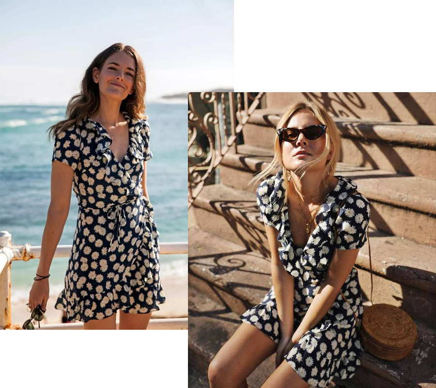 Iola“小雏菊裙”太洋气了吧! 谁穿谁时髦!