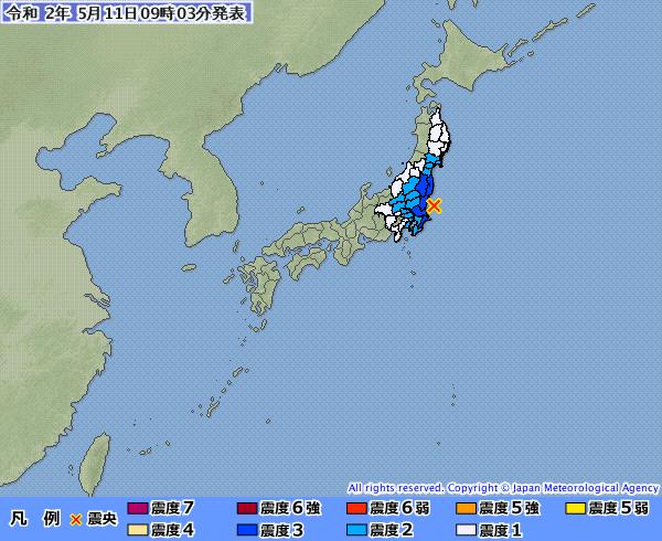 5.11日本又地震了！本月已3次5级以上地震，会有9.3级大地震吗？_手机搜狐网