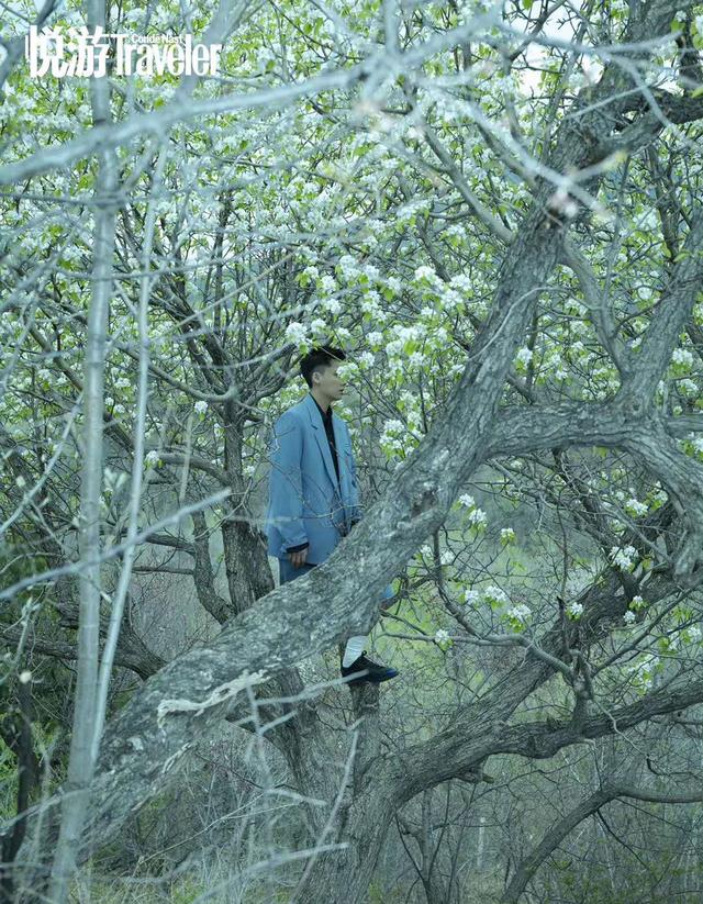 高冷但旁边的高冷大黄狗更抢镜！李易峰的眉毛太喜感了！浓黑似蜡笔小新