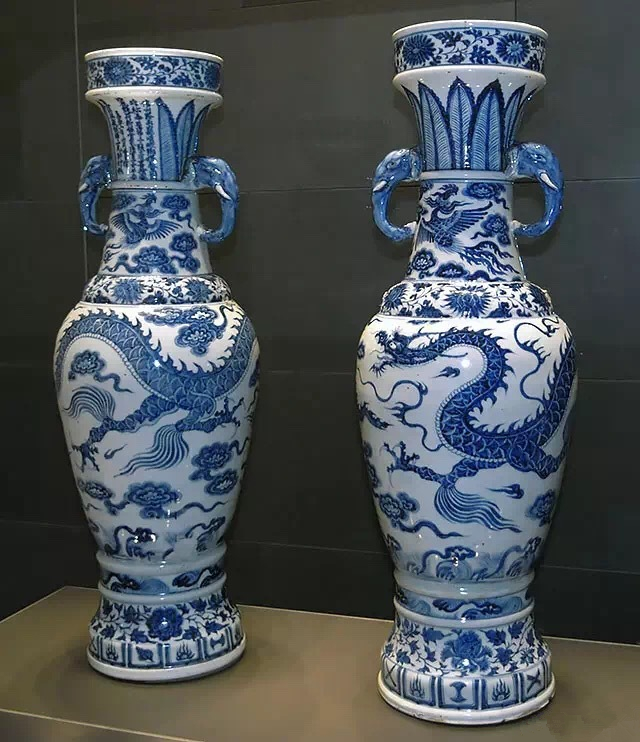 中国　青花　双喜文　小瓶　M　R6639 2024新発 中国 青花 双喜文 小瓶 M R6639 工芸品 - 工芸品