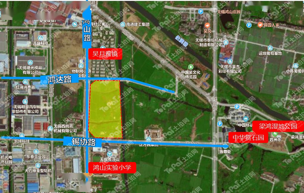 34次报名抢地大战明早930开撕鸿山地块未正式开拍已破记录金茂北侧