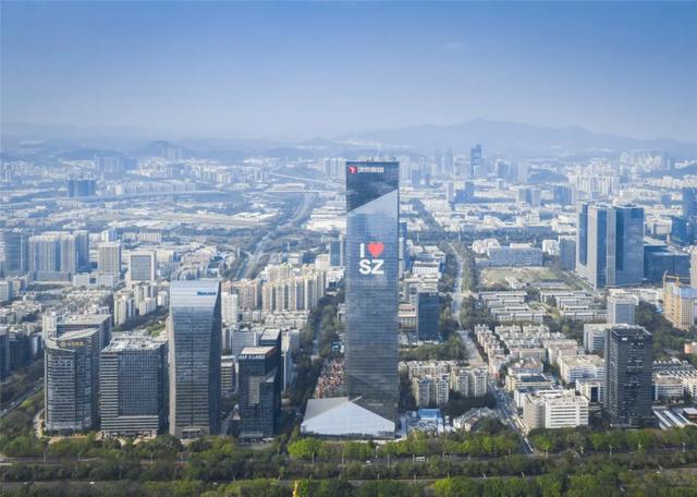 原创亚洲第一高纯钢结构建筑深圳汉京中心落成