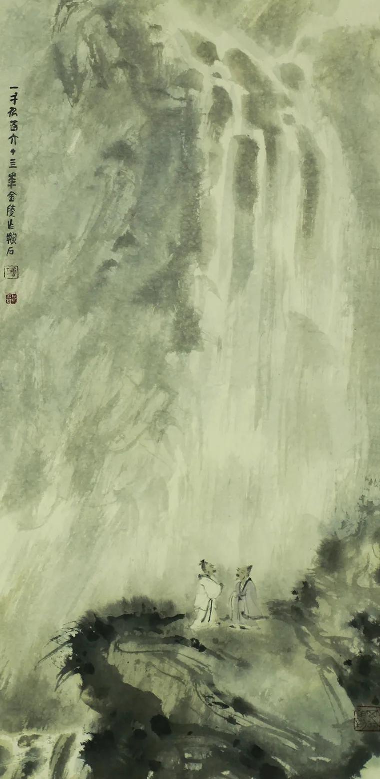 傅抱石 風景畫片 傅抱石字画价格一平尺多少钱？ - 收藏拍卖- 国家乡村振兴融媒体中心