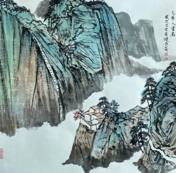 格物致知—当代中国画代表性画家30家作品展--屈健作品赏析
