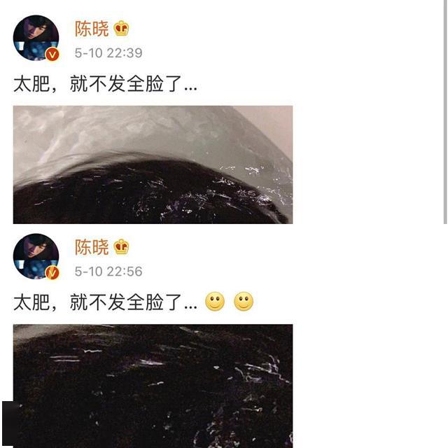 陈晓晒照被嘲，4次编辑动态被指玻璃心，作品连