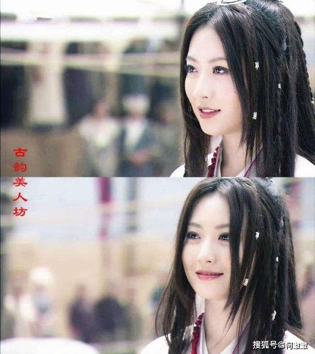 演的公孙宝月是个英姿飒爽,巾帼不让须眉的女将军,穿女装时梳着