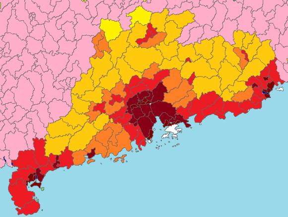 中国人口亿以上的省份_中国省份地图