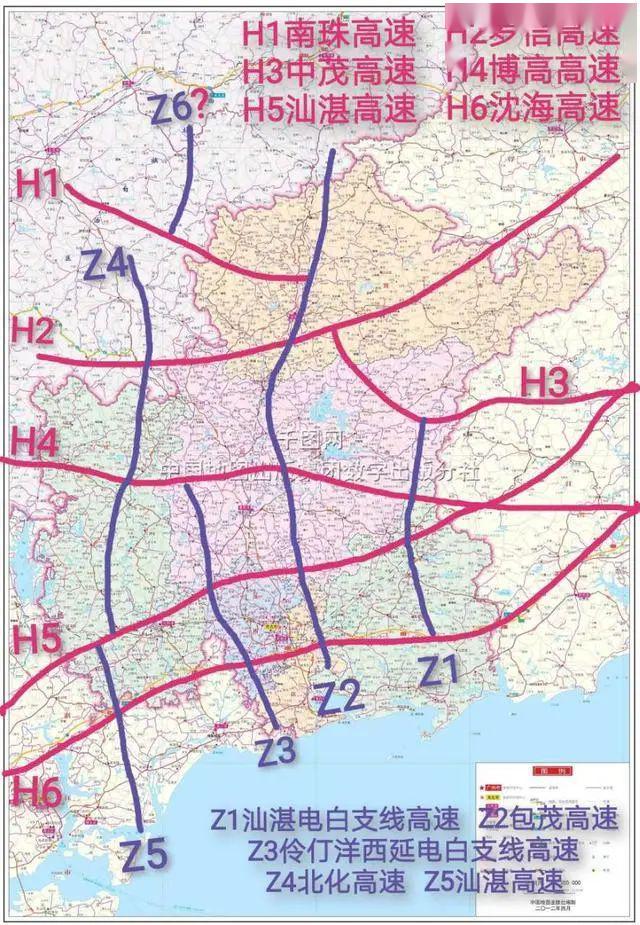 厉害了阳春又将新建一条双向6车道高速公路途径