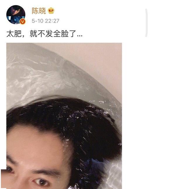 陈晓晒照被嘲，4次编辑动态被指玻璃心，作品连