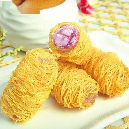 金丝香芋酥 250g 14元   10个/袋