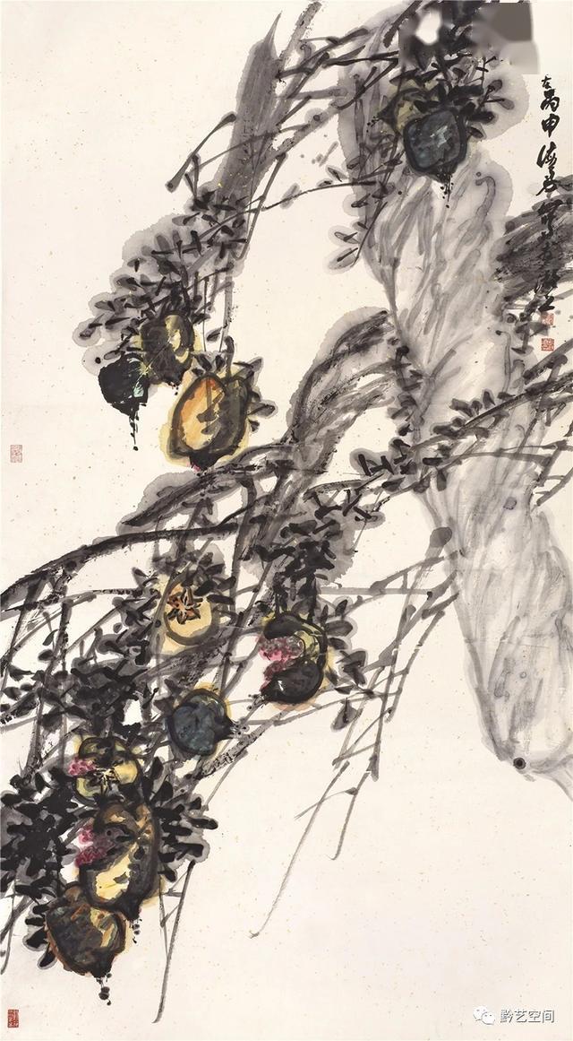 山花烂漫 | 刘海勇花鸟画作品欣赏