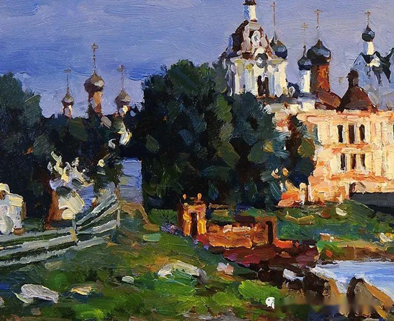 大众艺术网毕业于列宾学院建筑生油画佳作俄罗斯印象现实主义画家