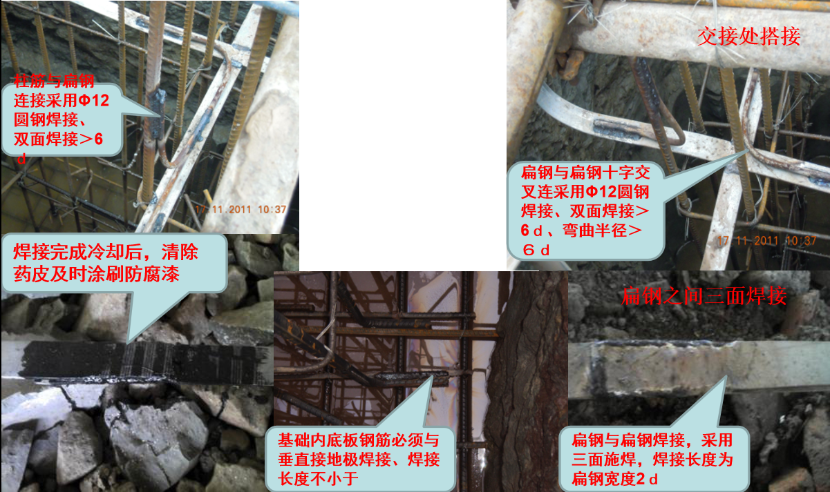 建筑防雷接地如何施工桩基筏基独立基础施工方法有何区别