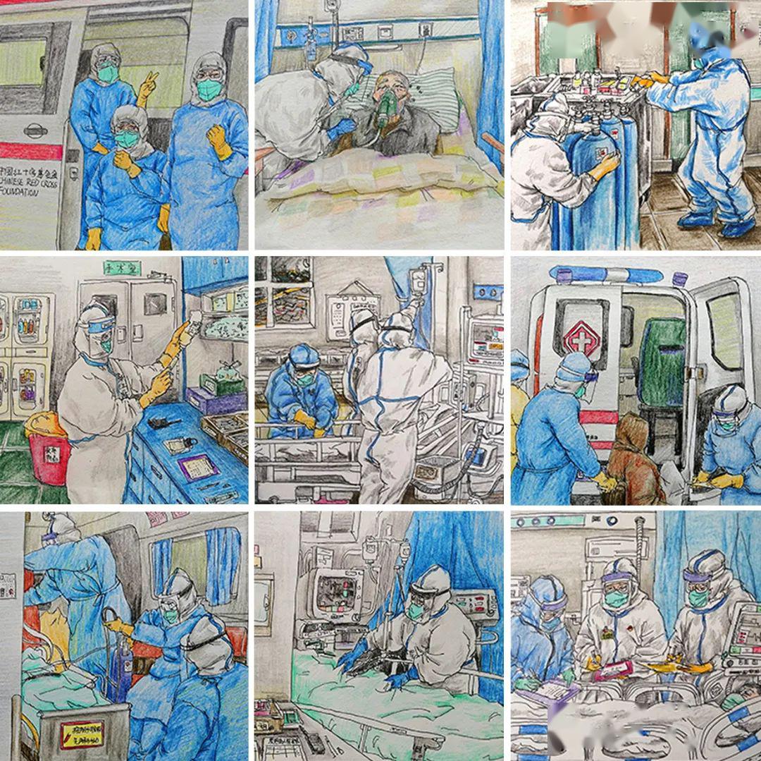  以艺战疫：2020天津美术学院抗击疫情主题美术作品展开展