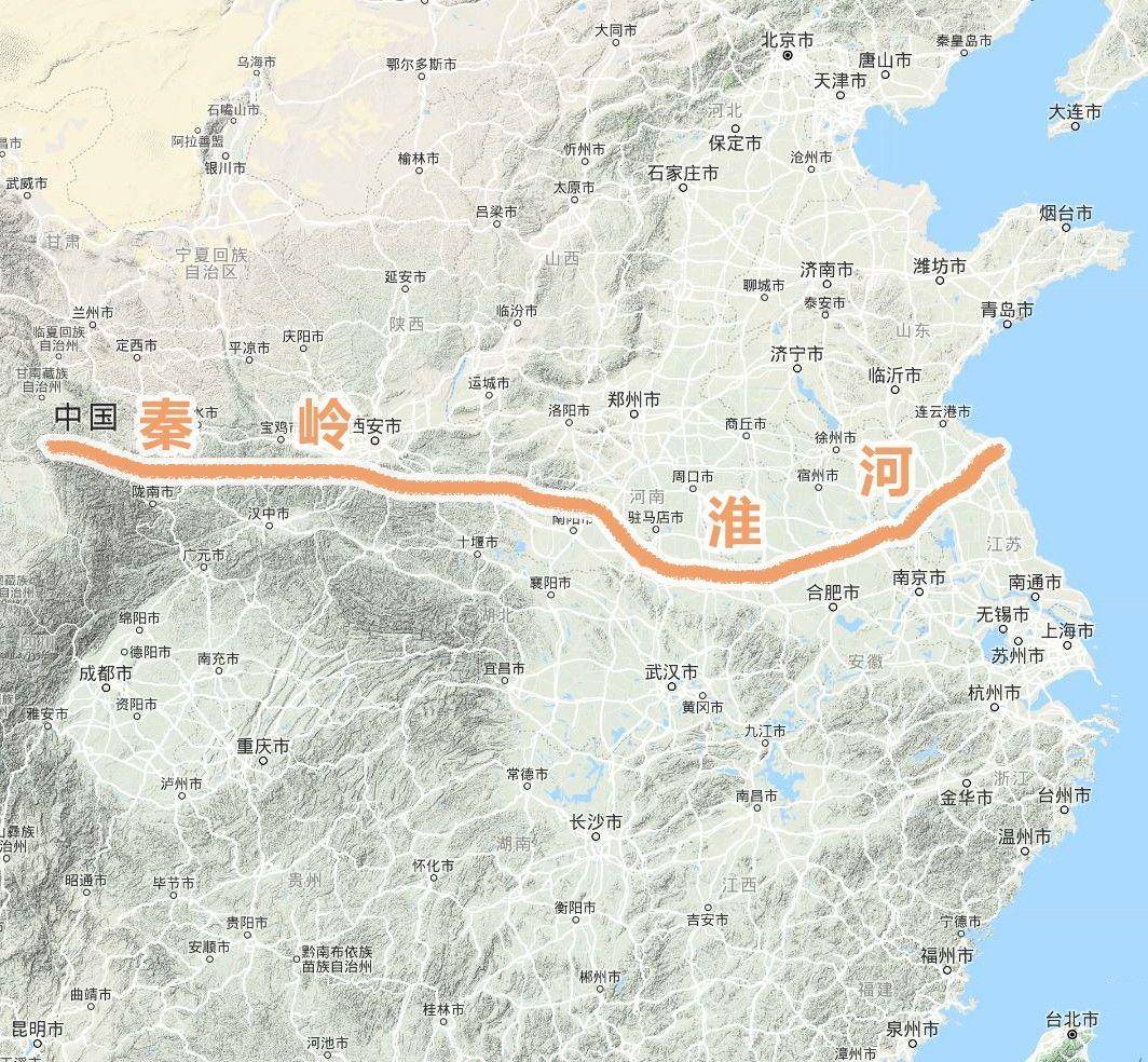 2020南北方gdp_南北方分界线(2)
