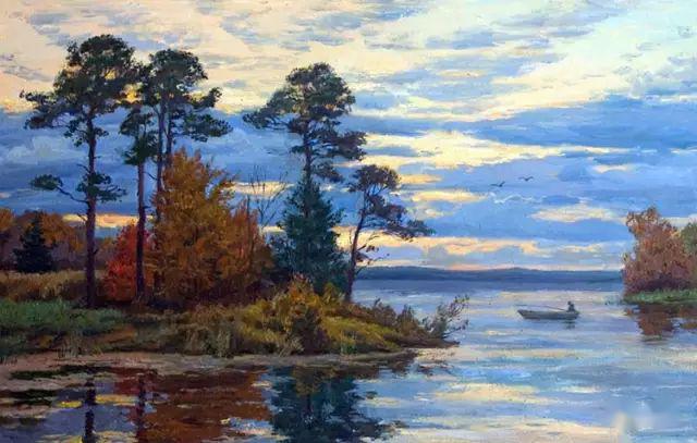 俄罗斯精美风景油画40幅,太美了!