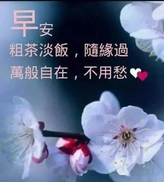 人老人少,健康就好;人丑人美,顺眼就好,早安_平安