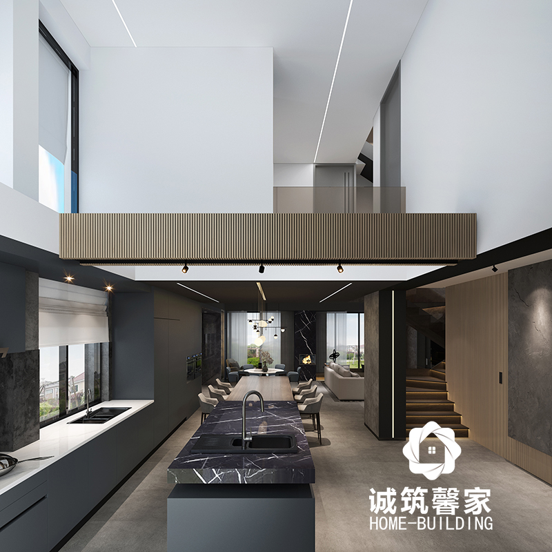 别墅设计 南京颐和美地美嘉苑280平现代风格装修效果图_搜狐汽车_搜狐网