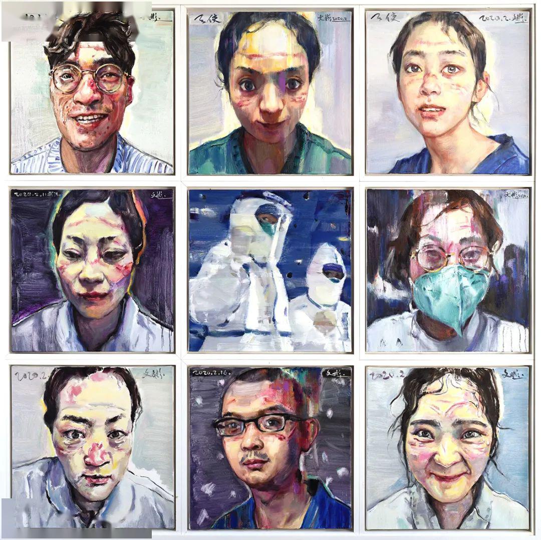  以艺战疫：2020天津美术学院抗击疫情主题美术作品展开展