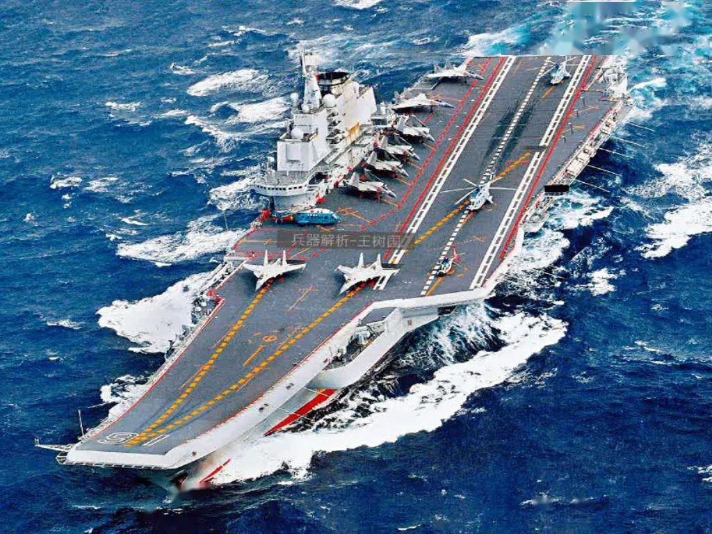 中国航母舰载机威武霸气壁纸