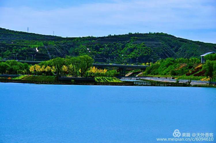 漂亮宁夏也有杭州西湖美景彭阳县茹河