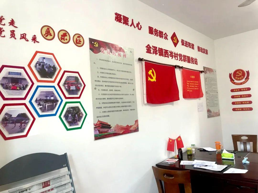 阵地建设有成效长效管理树典型金泽镇党群服务示范站特色点展示