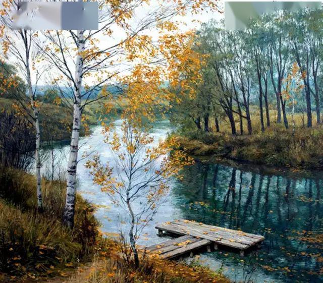 俄罗斯精美风景油画40幅,太美了!