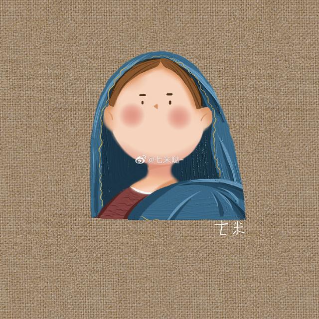 板绘| 名画的q版人物