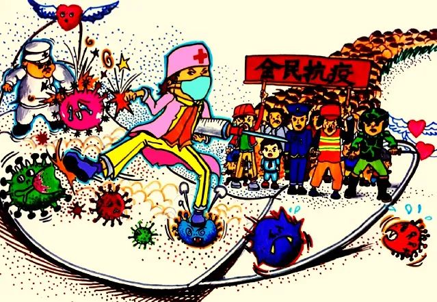 全民抗疫 何李宁 10岁 卢氏