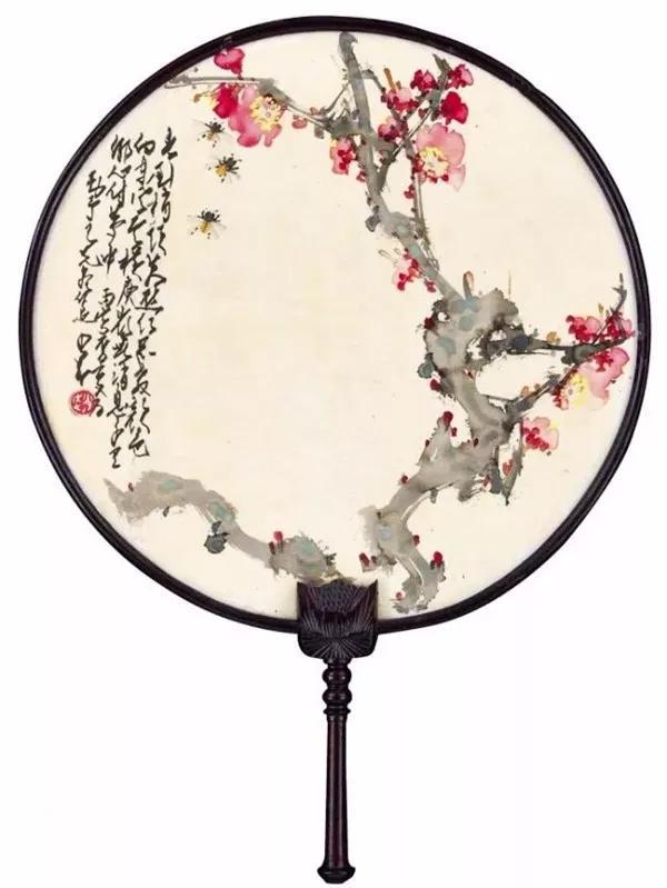 中国圆扇画,绝美,让人眼前一亮!