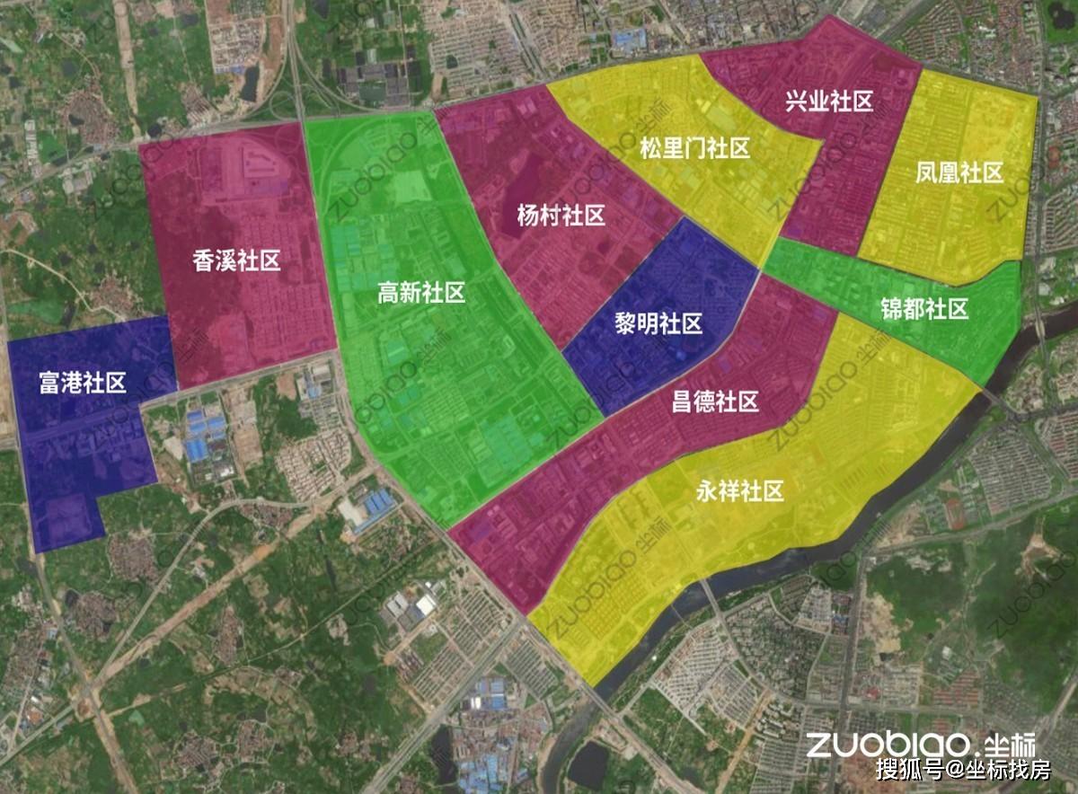 义乌市各个街道镇最新社区划分图收藏起来吧