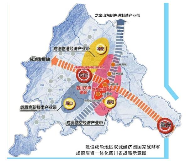 成渝双城经济圈经济总量_成渝双城经济圈(2)