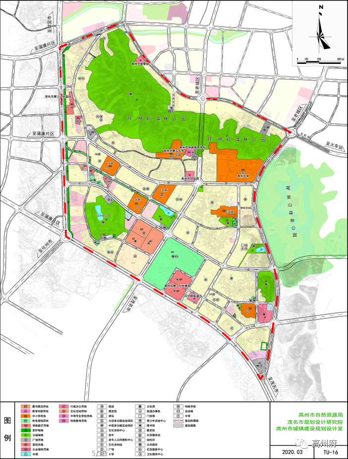 新区目前已经集聚了高州中学,第五中学,规划扩建小学等优质教育资源