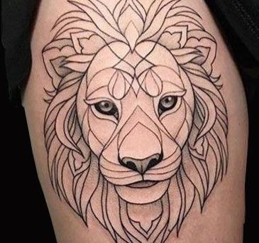 狮子王纹身