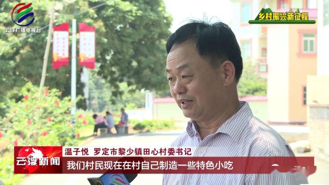 罗定黎少镇美丽乡村醉游人村民转型当老板