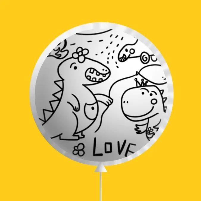 涂鸦恐龙拍拍气球  直播价 低至35元!