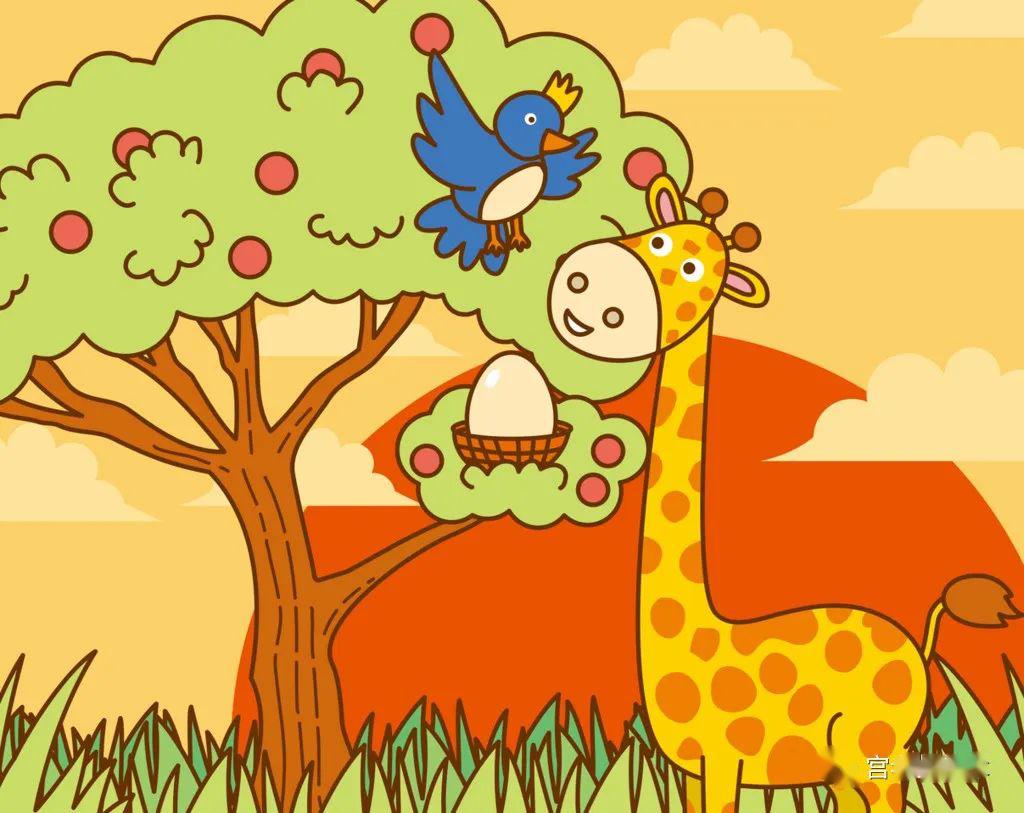 每周一练||爱吃树叶的长颈鹿(4--8岁)