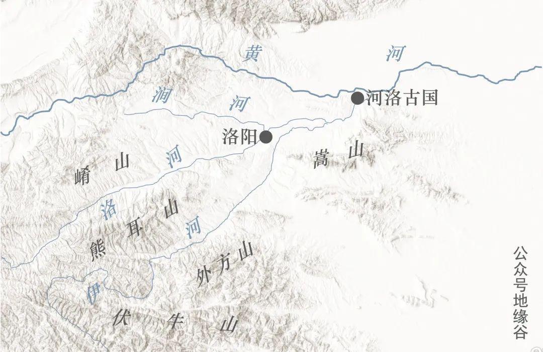 再加上境内水系同样纵横交叉,涧水,洛水,伊水,河与黄河相互环绕