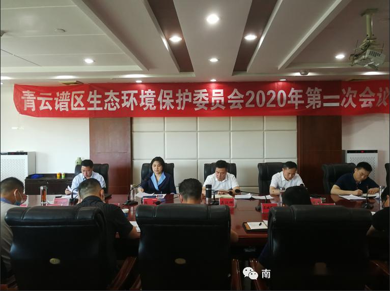 青云谱区召开生态环境保护委员会2020年第二次会议