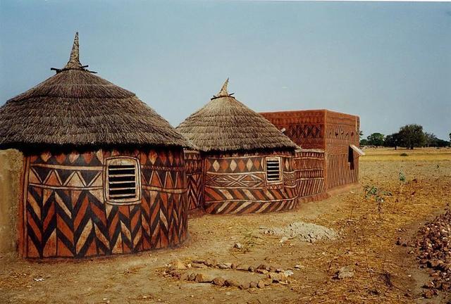 10种土房子里的原味非洲_建筑