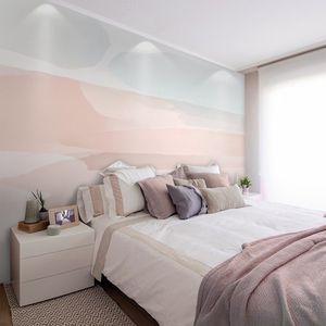 卧室装修背景墙刷什么颜色好看?