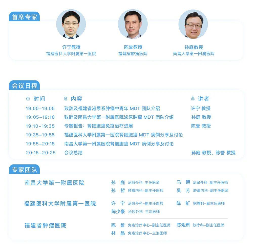 附属,看点MDT100佳 | 南昌大学第一附属医院、福建医科大学附属第一医院、福建省肿瘤医院