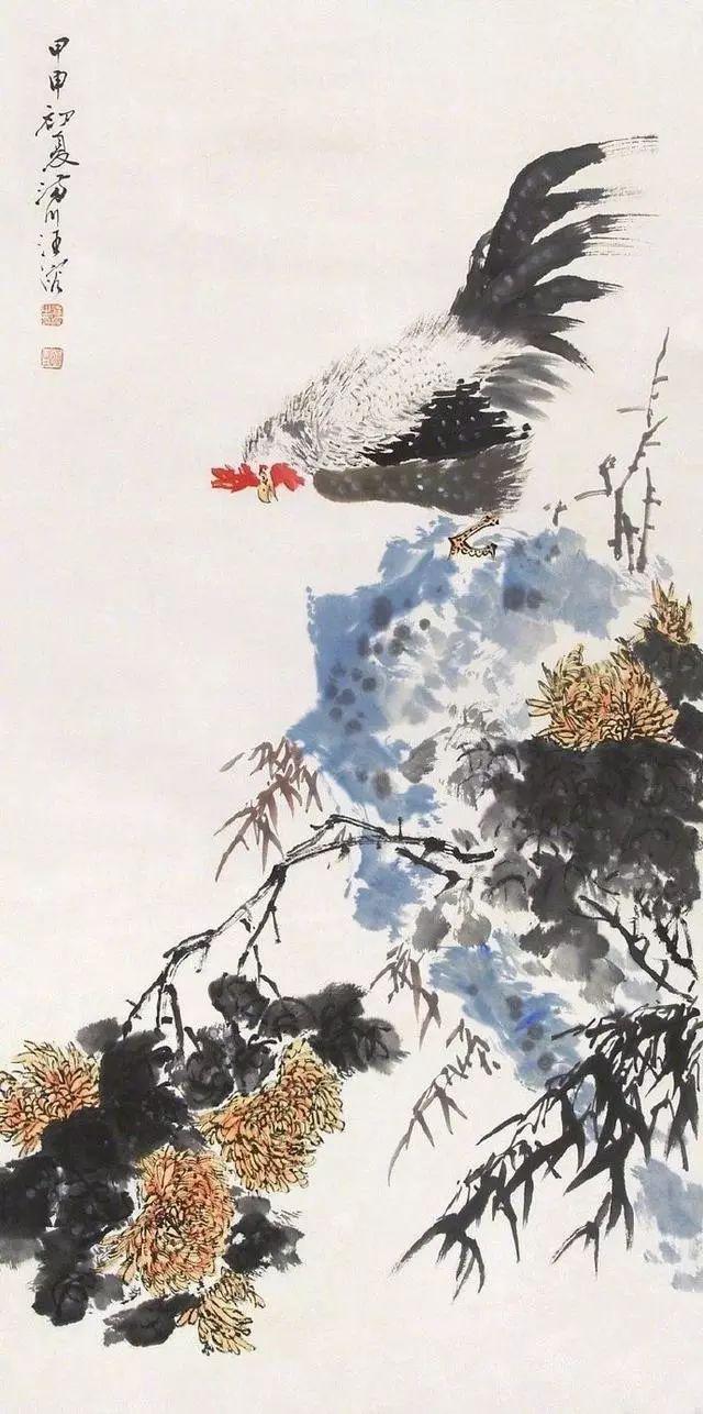 民国画家汪慎生先生及其画作赏析