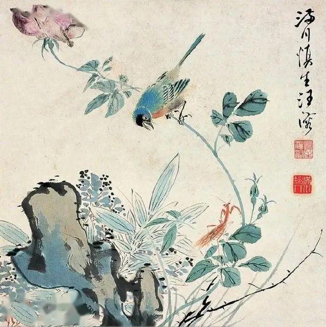 民国画家汪慎生先生及其画作赏析