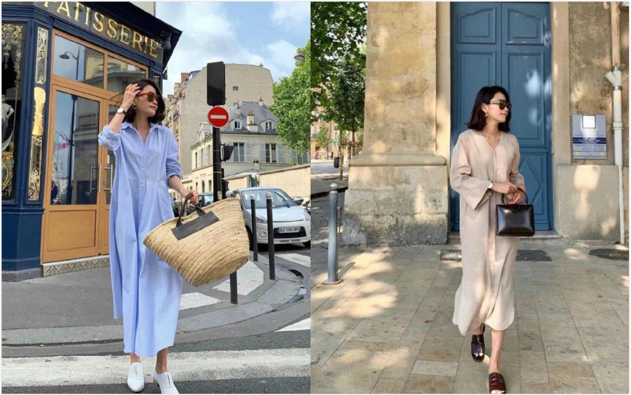 素色今年夏日就用素色单品来营造迷人的温柔系搭配吧！舒适又显气质