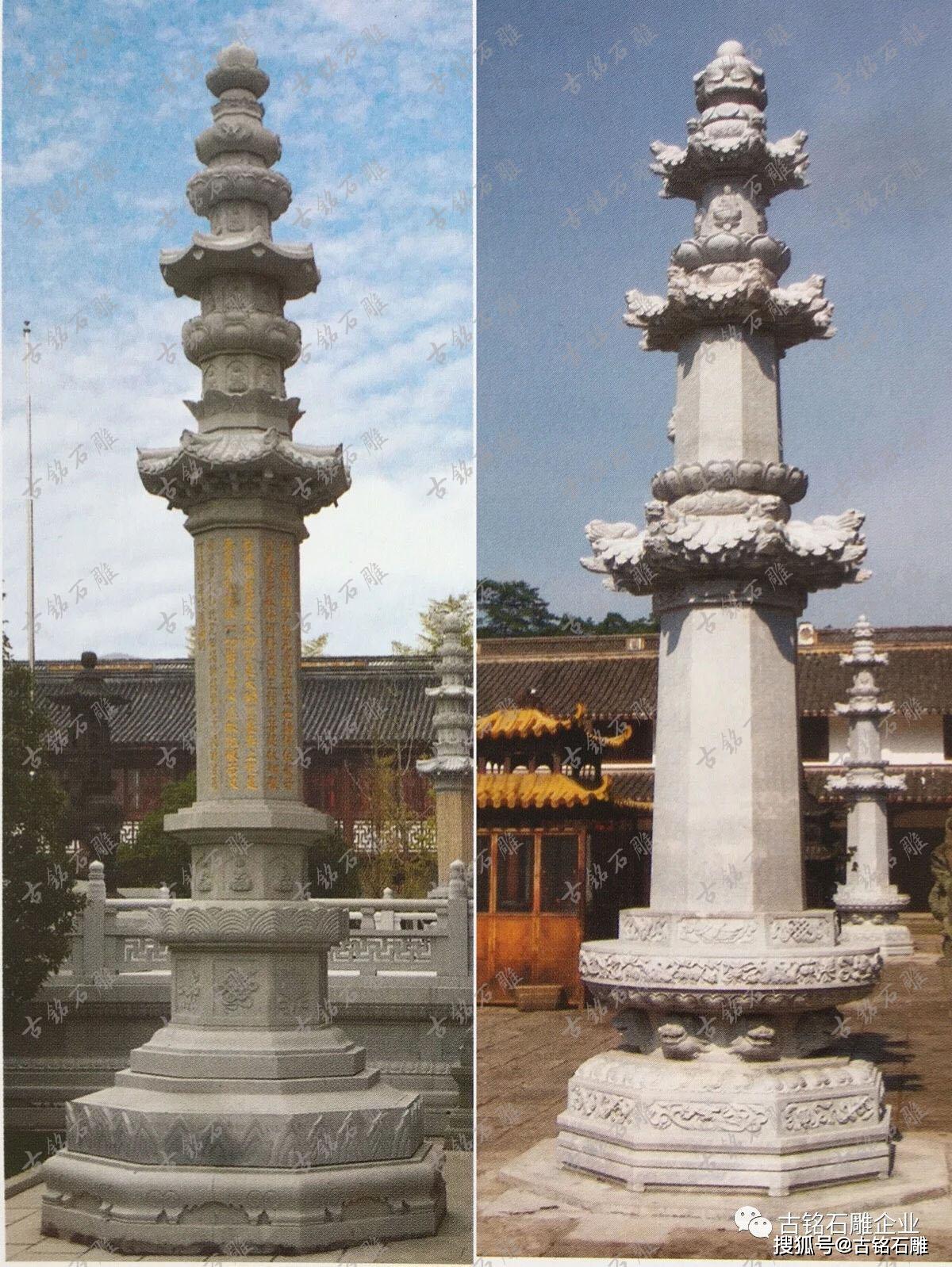 寺庙标志性建筑——经幢_佛教