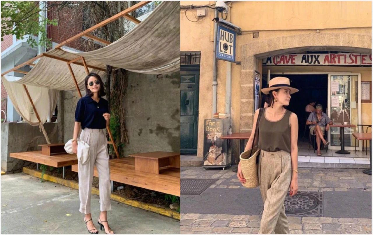 素色今年夏日就用素色单品来营造迷人的温柔系搭配吧！舒适又显气质